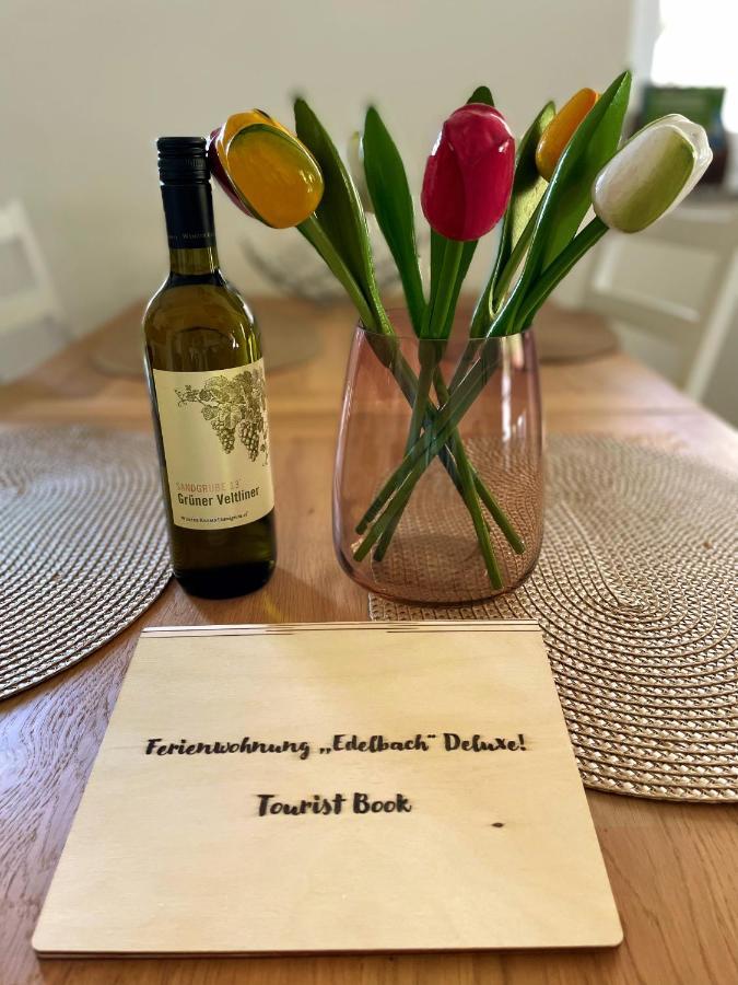 Ferienwohnung Edelbach Deluxe Sattendorf Bagian luar foto
